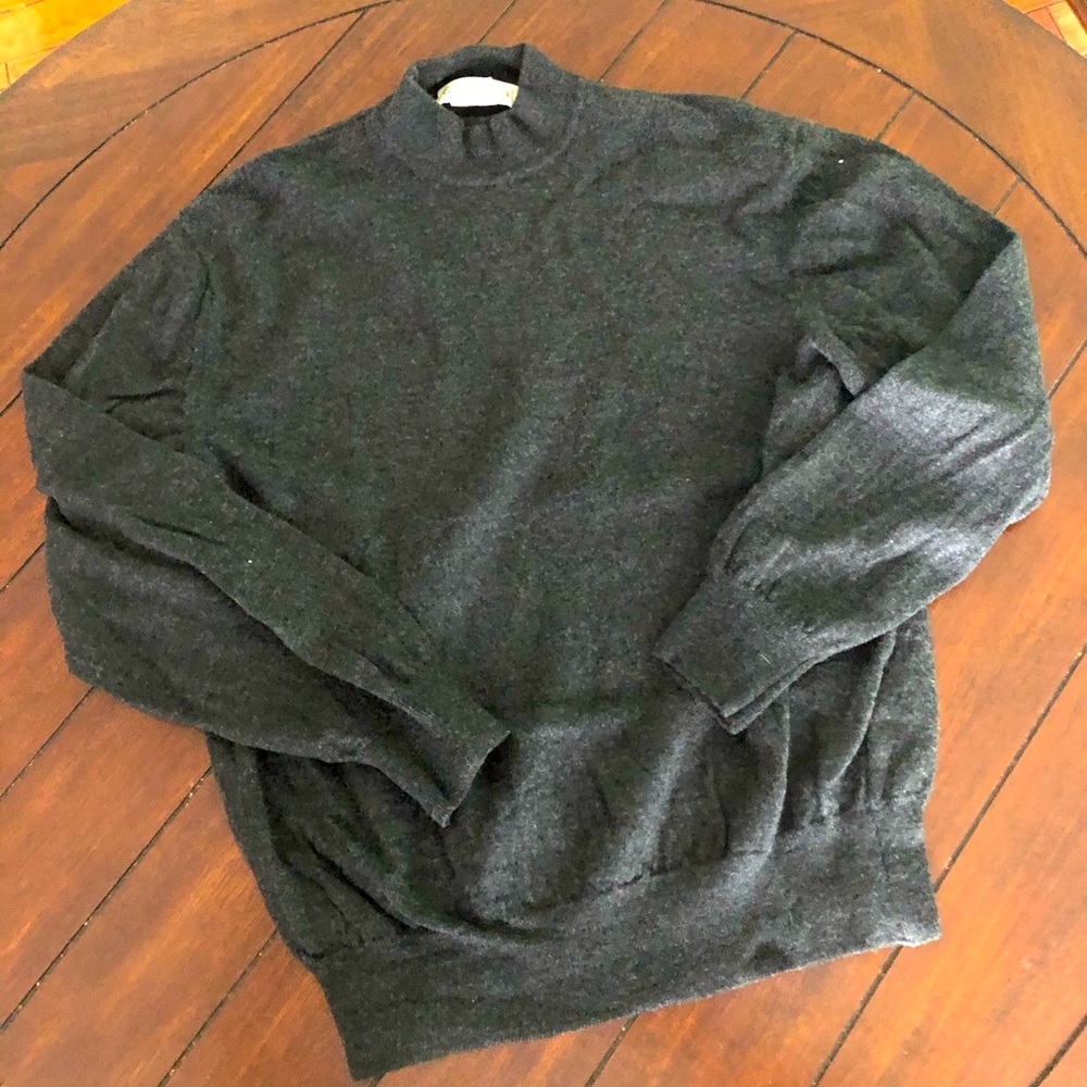 Men’s Medium Pronto Uomo Wool Turtleneck